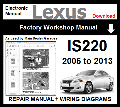 Lexus IS220 Service Repair Workshop Manual